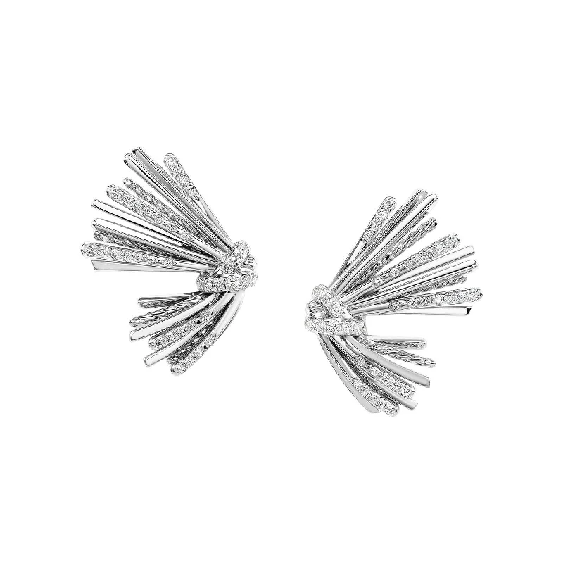 Angelika Flair Earrings with Diamonds