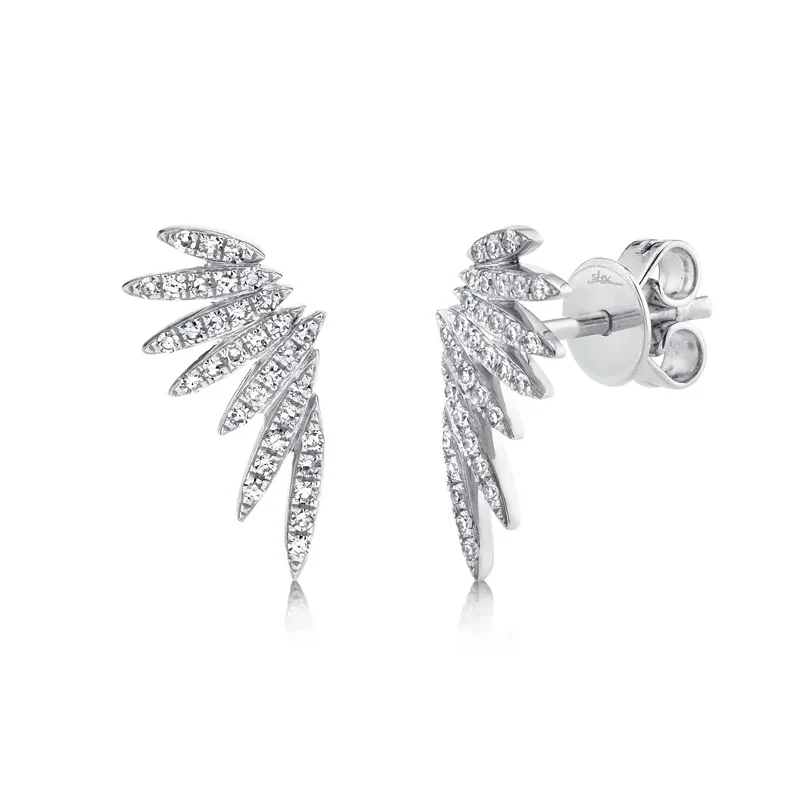 Diamond Flare Earrings