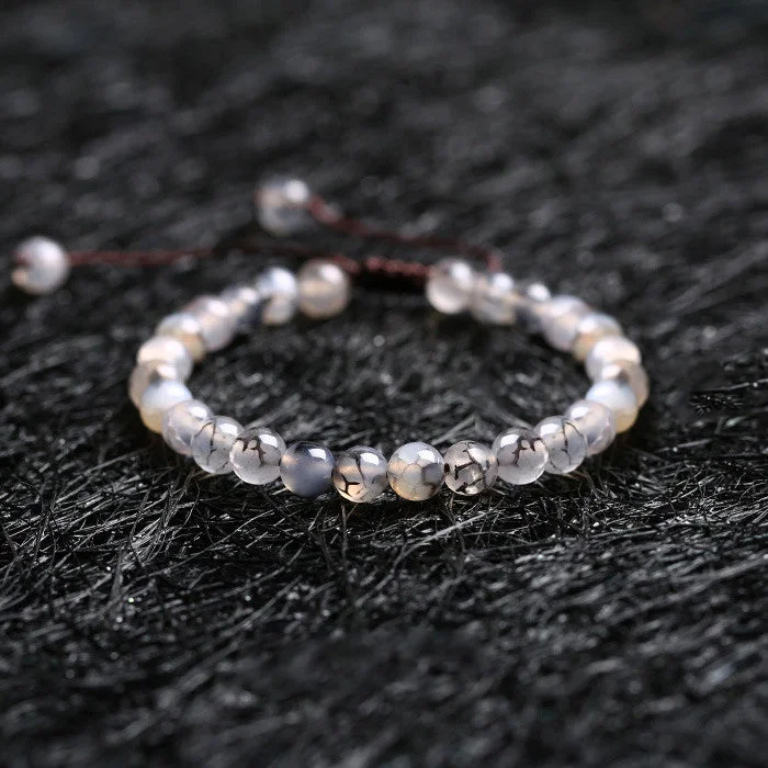 Agate Beaded Bracelets Handmade Jewelry Accessories Gift for Women Men