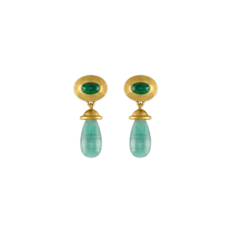 Emerald Alabastra Earrings