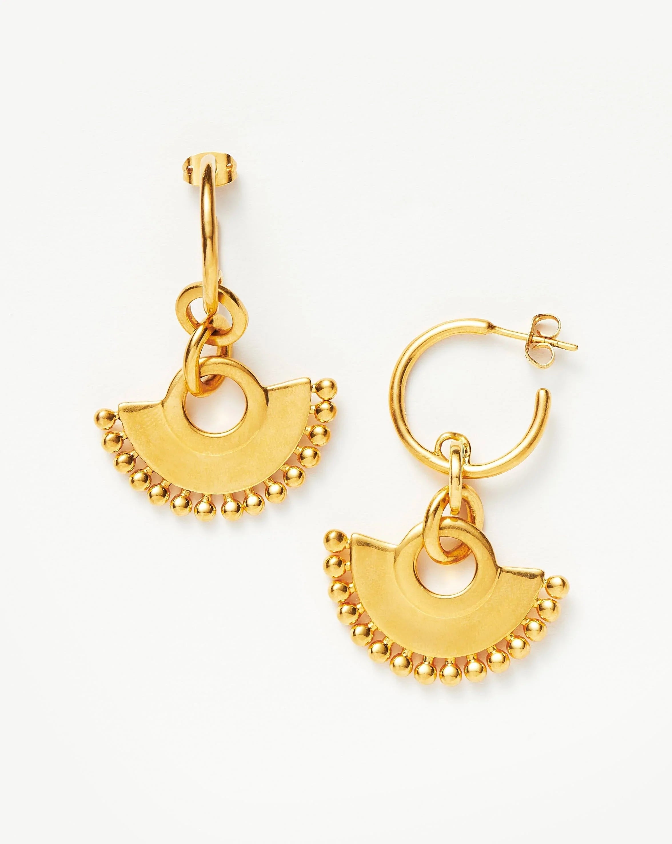 Zenyu Chandelier Hoop Earrings