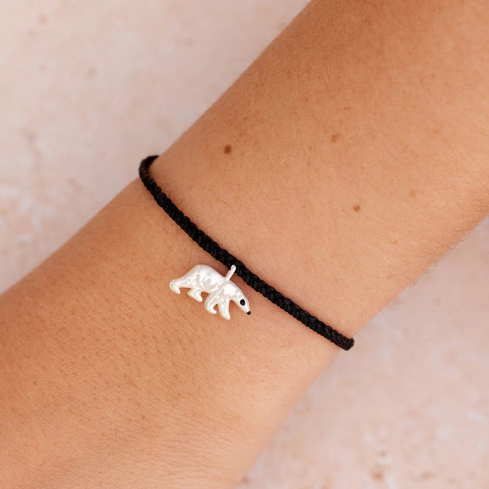 Pura Vida PolarBear Charm - Black