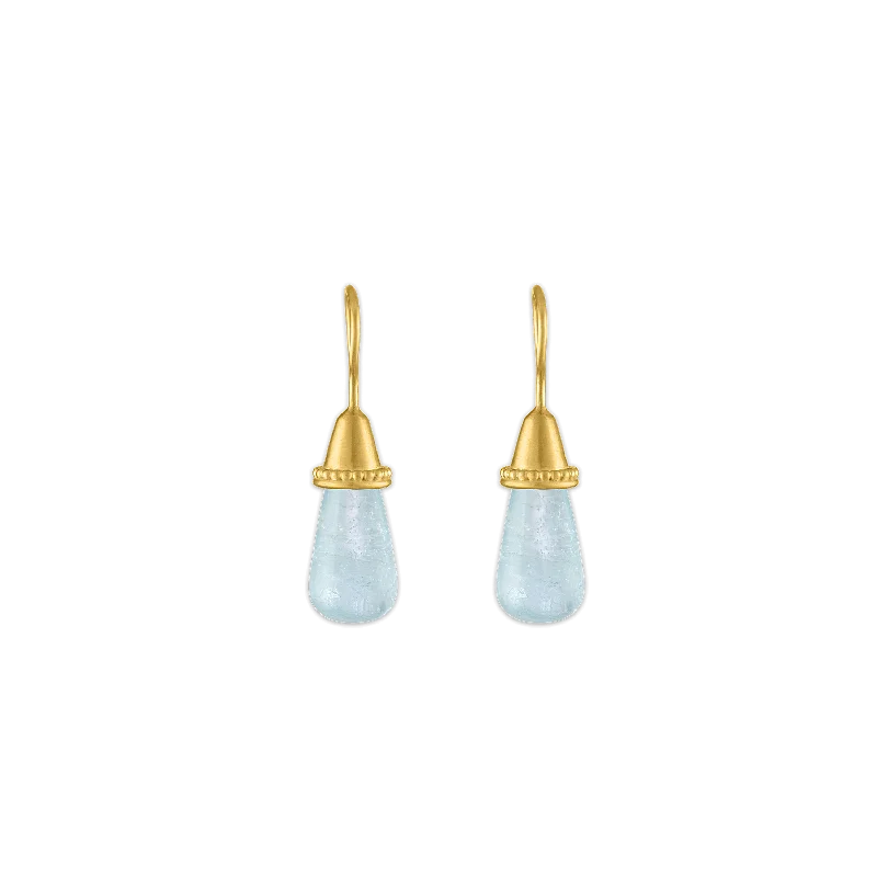 Aquamarine Pileus Earrings