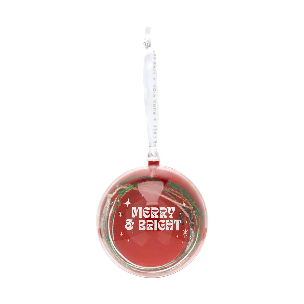 Pura Vida Christmas Ornament