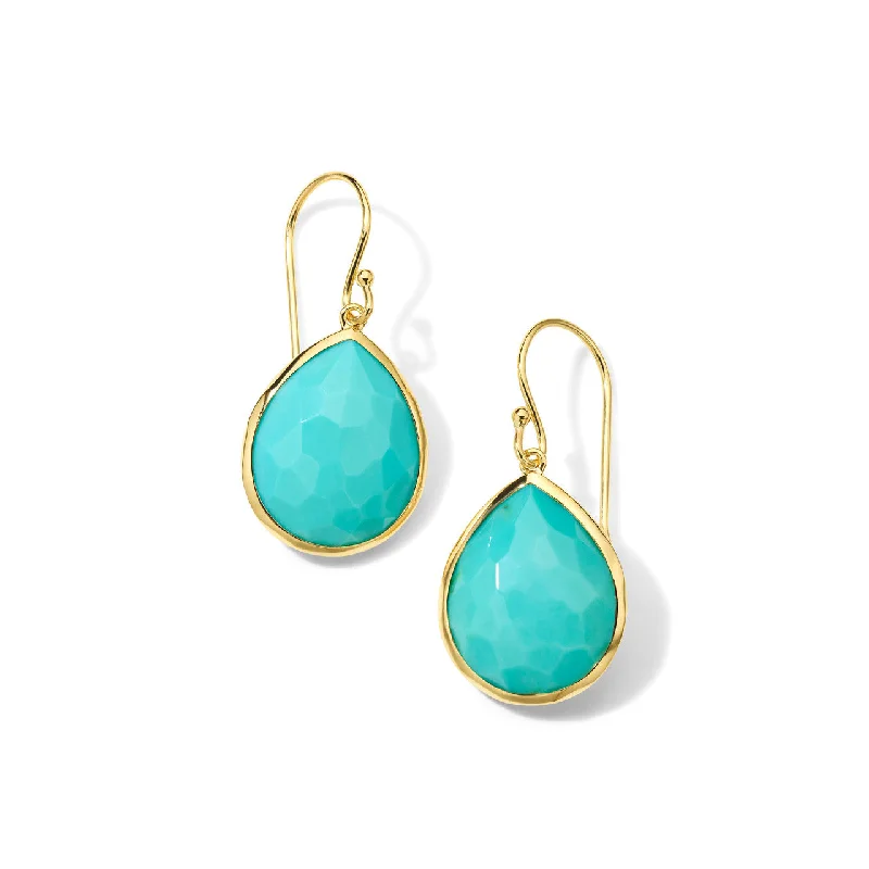 Medium Teardrop Earrings in 18K Gold