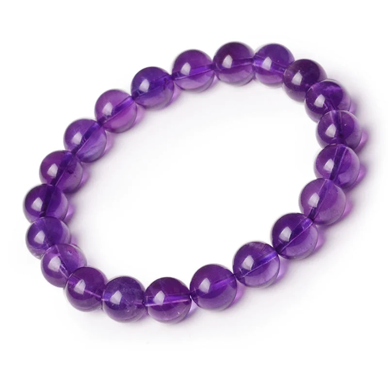 Amethyst Beaded Bracelet Handmade Jewelry Accessories Gifts for Women