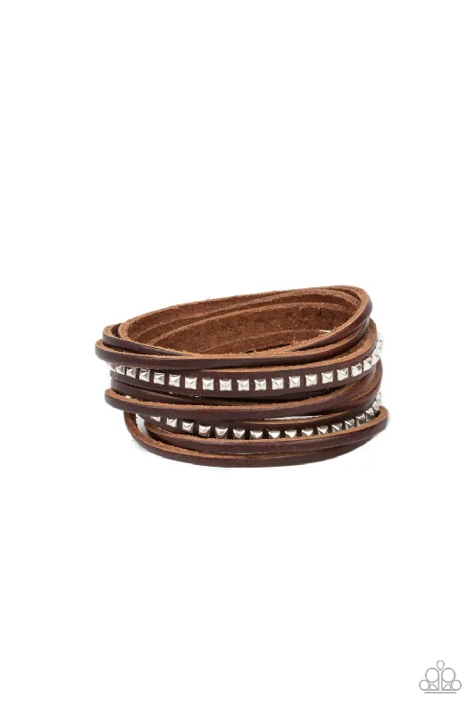 Studded Sensation - Brown