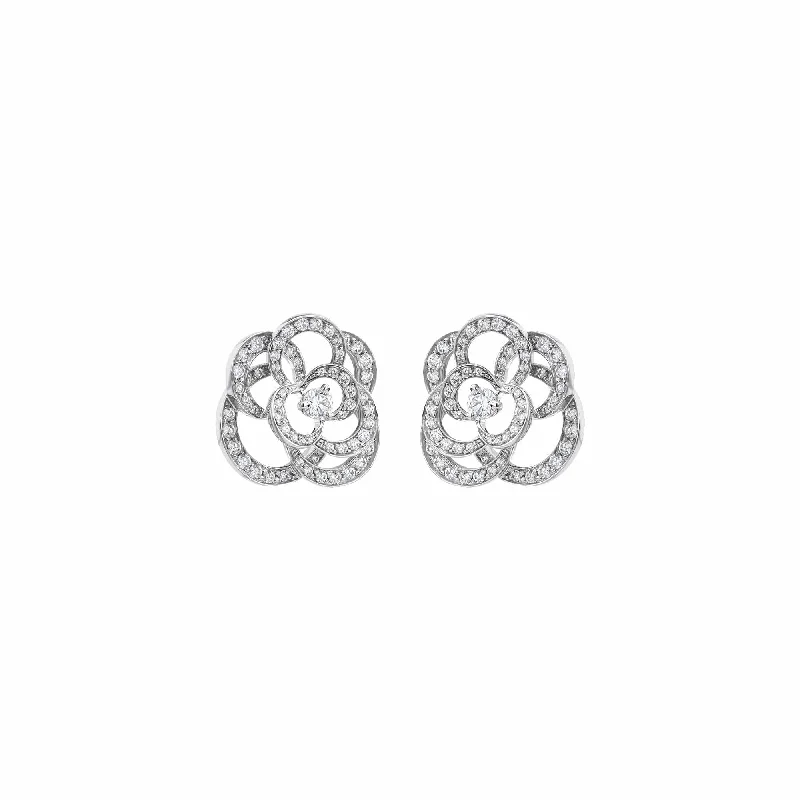 Fil de Camélia Earrings