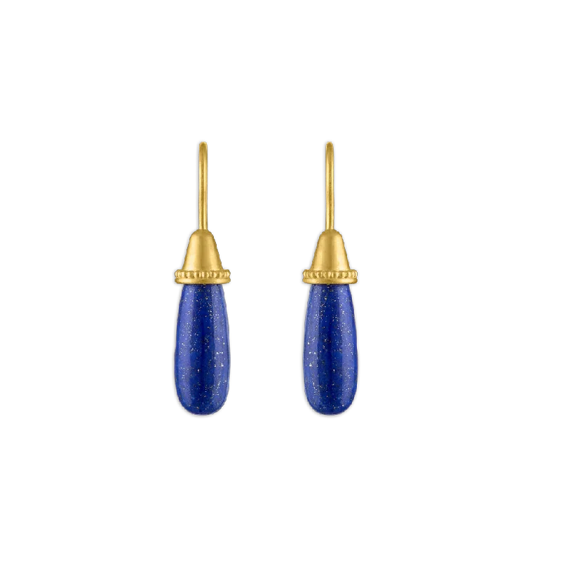 Lapis Pileus Earrings