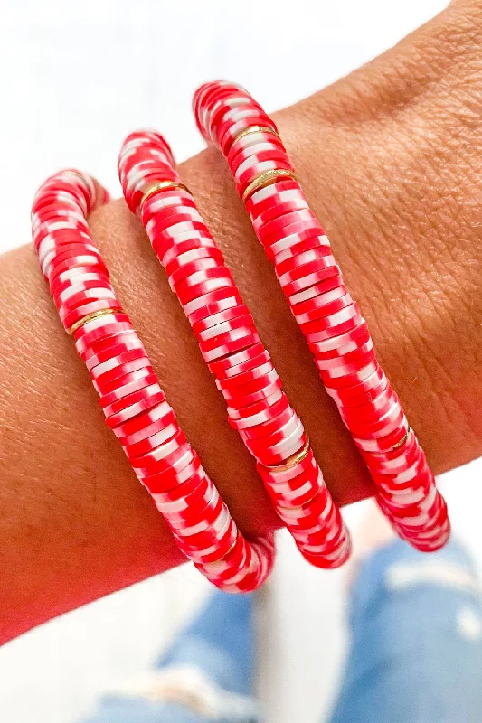 HEISHI BRACELET | CANDY CANE