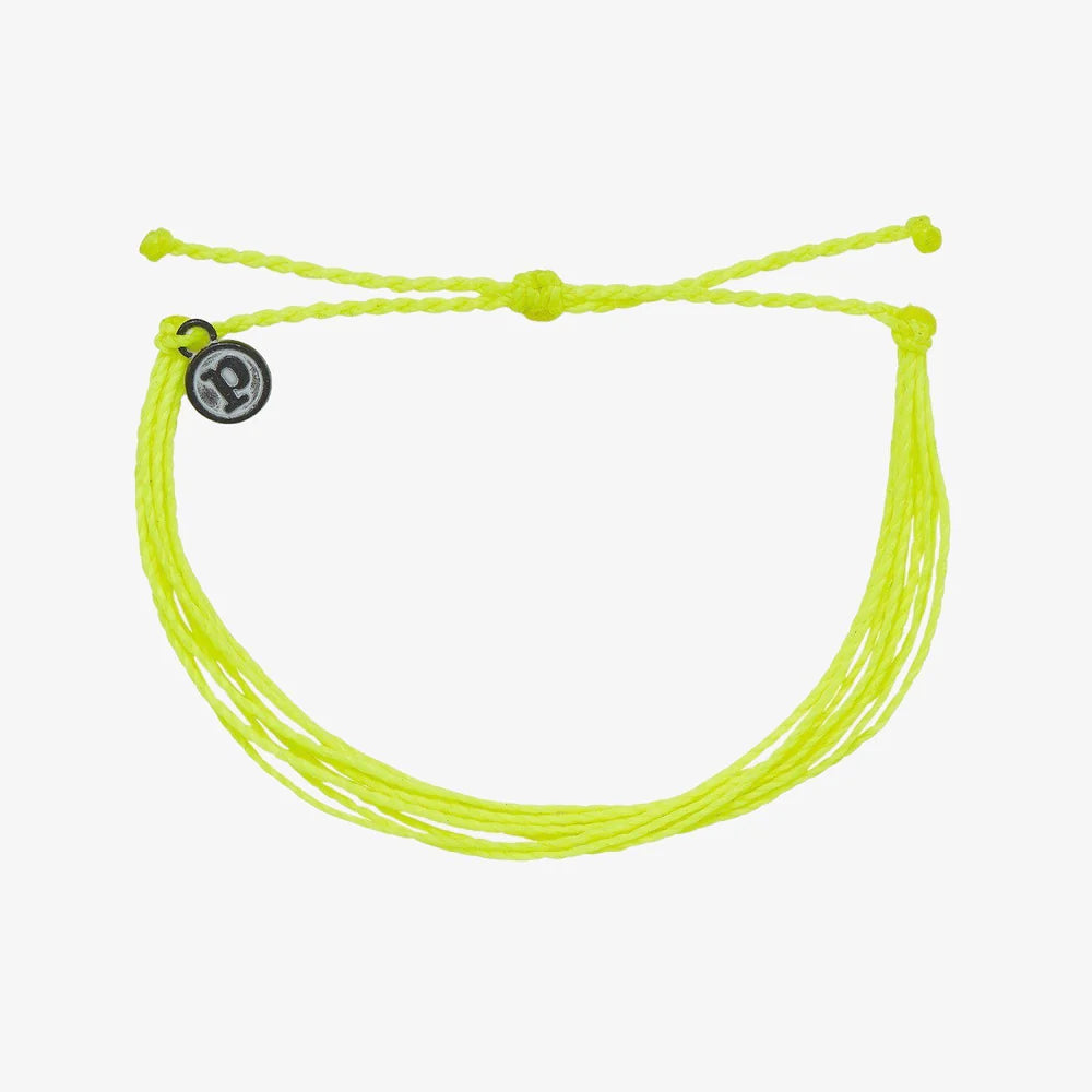 Pura Vida Original Bracelet - Neon Yellow