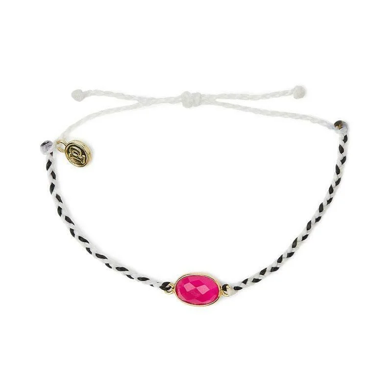 Pura Vida Electric Gem Stone Bracelet